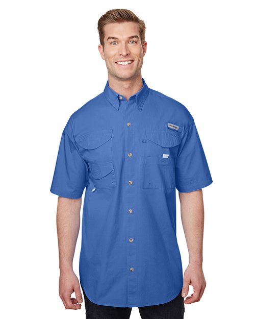 Columbia 7130 Men's Bonehead™ Short Sleeve Shirt - Star Hats & Embroidery