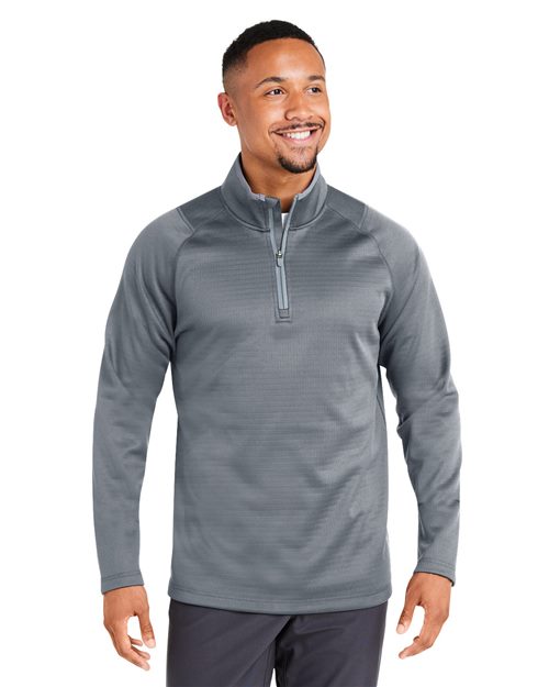 Puma Golf 631105 Men's Waffle Fleece Quarter-Zip Pullover - Star Hats & Embroidery