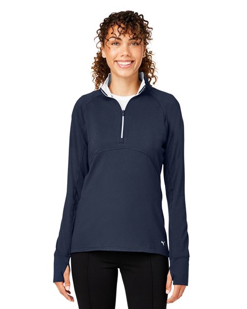 Puma Golf 533007 Women's Gamer Golf Quarter-Zip Pullover