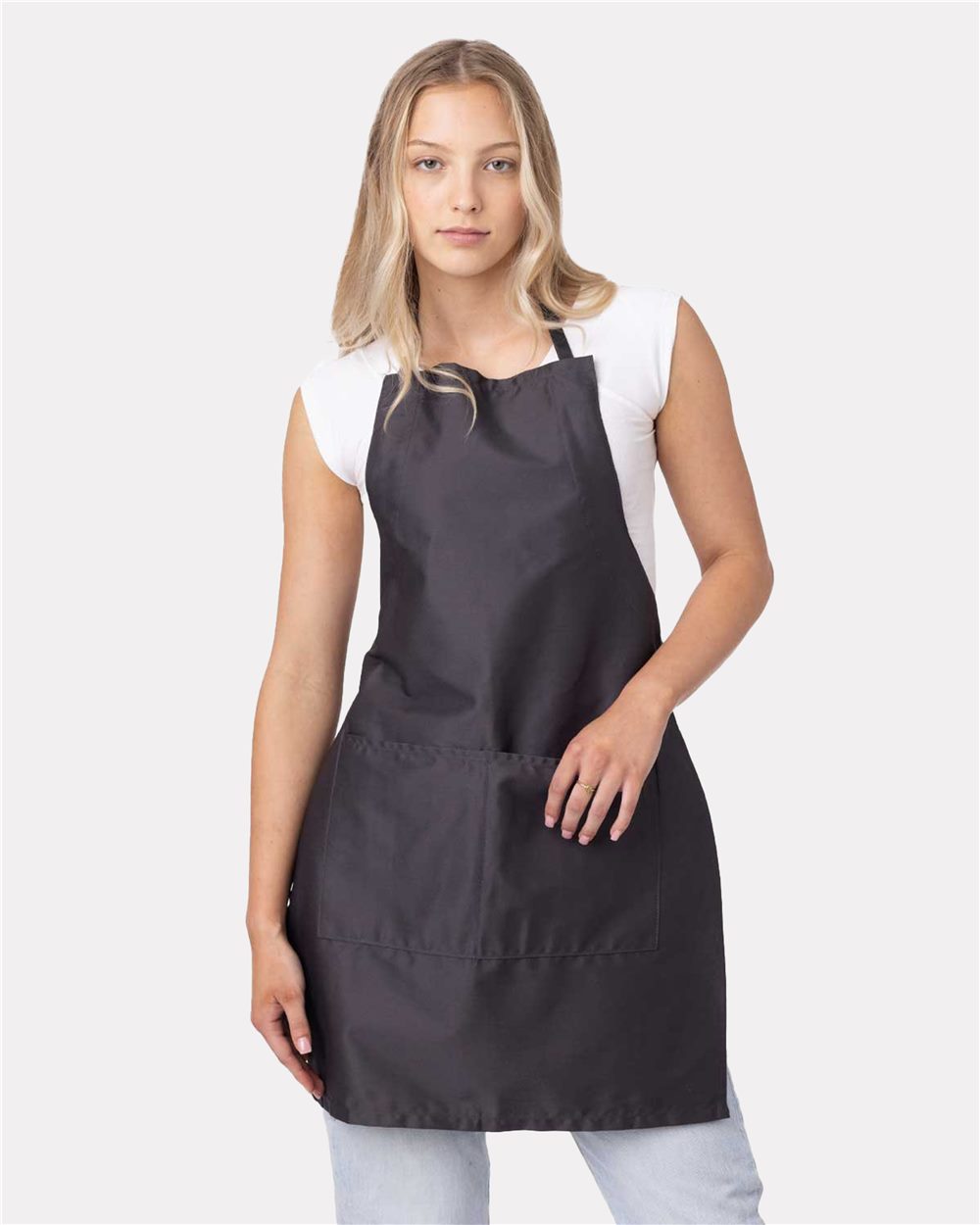Big Accessories APR53 Apron with Pocket