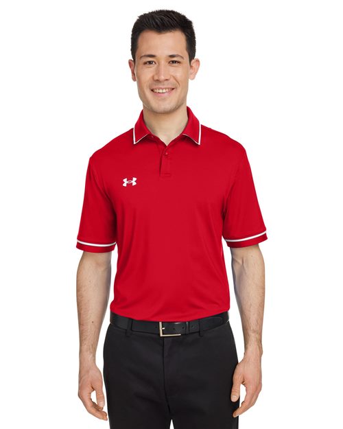 Under Armour 1376904 Men's Tipped Teams Performance Polo - Star Hats & Embroidery