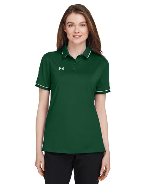 Under Armour 1376905 Women's Tipped Teams Performance Polo - Star Hats & Embroidery