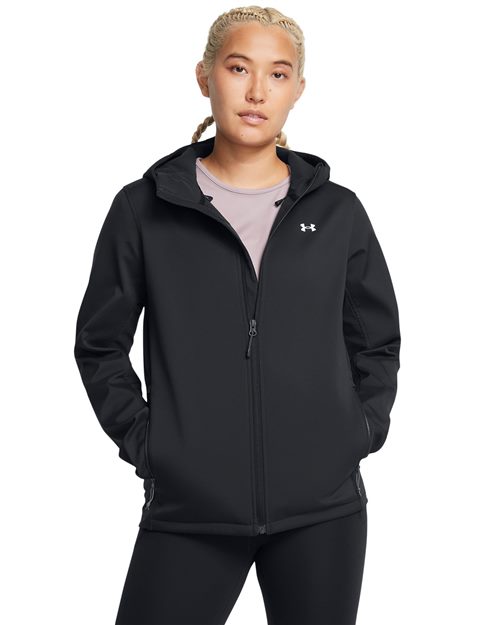 Under Armour 1371595 Women's ColdGear® Infared Shield 2.0 Hooded Jacket - Star Hats & Embroidery