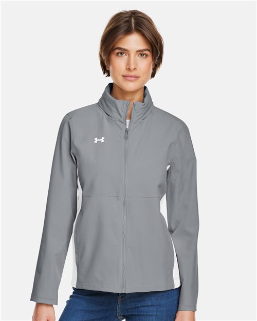 Under Armour 1389661 Women's Rival Stretch Jacket - Star Hats & Embroidery