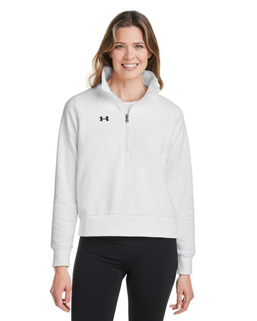 Under Armour 1379492 Women's Rival Fleece Half-Zip Pullover