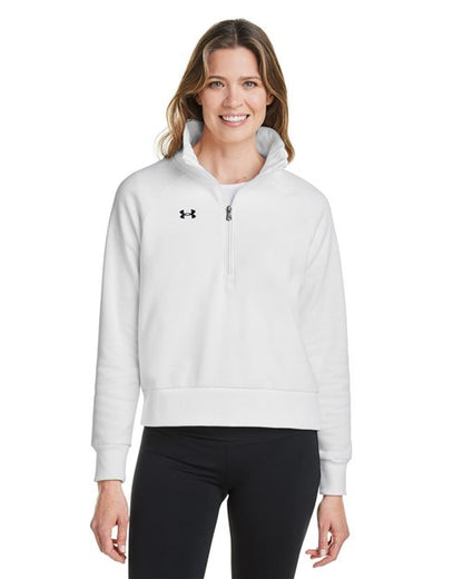 Under Armour 1379492 Women's Rival Fleece Half-Zip Pullover