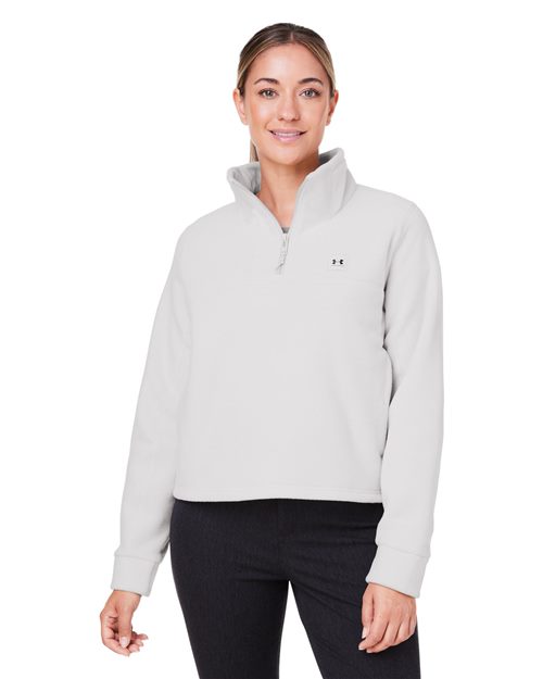 Under Armour 1387024 Women's Expanse Fleece Half-Zip Pullover - Star Hats & Embroidery