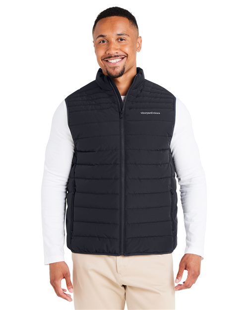 vineyard vines O001808 Men's Mountain Weekend Puffer Vest - Star Hats & Embroidery