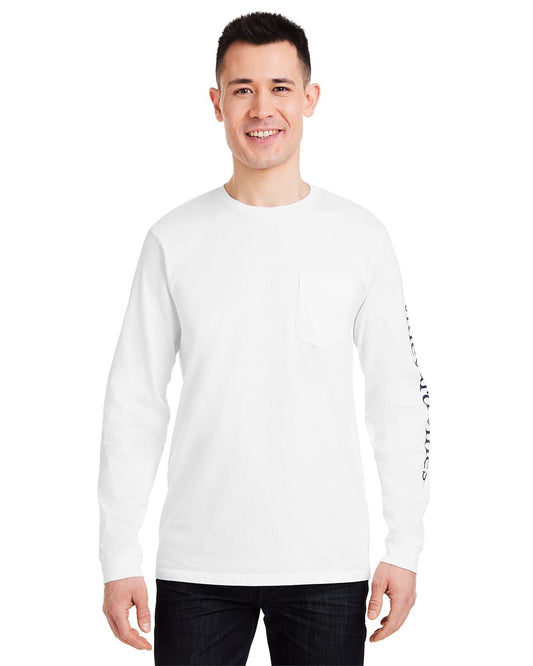 vineyard vines V021214 Unisex Long Sleeve Pocket T-Shirt