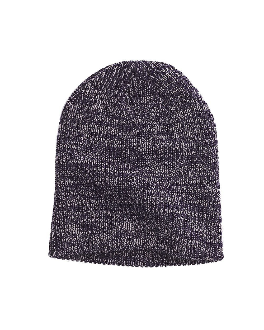Big Accessories BA524 Ribbed Marled Beanie