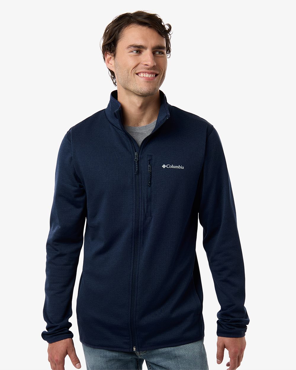 Columbia 213684 Men's Essential Hike™ Grid Fleece Full-Zip