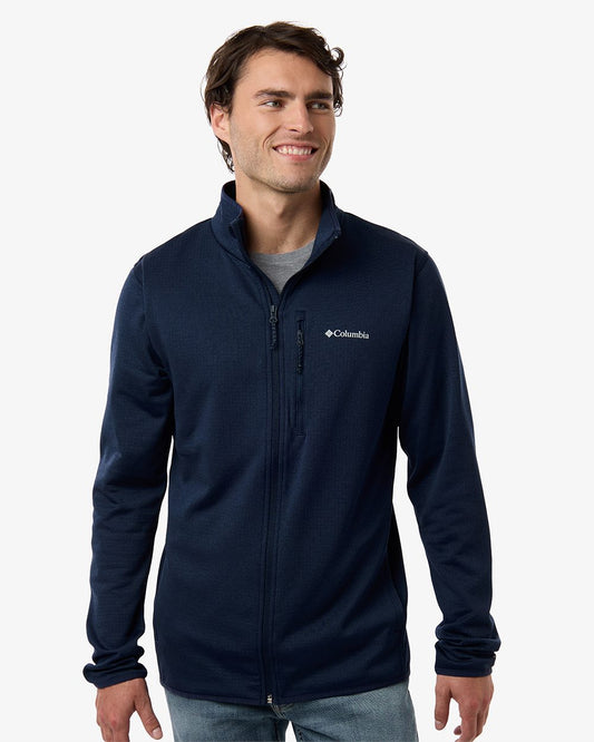 Columbia 213684 Men's Essential Hike™ Grid Fleece Full-Zip