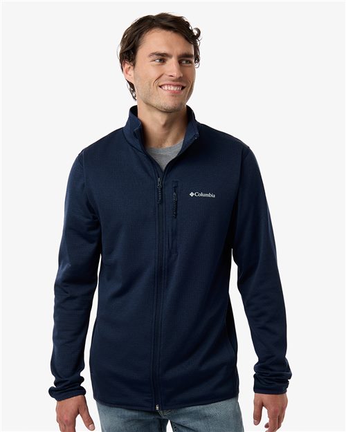 Columbia 213684 Men's Essential Hike™ Grid Fleece Full-Zip