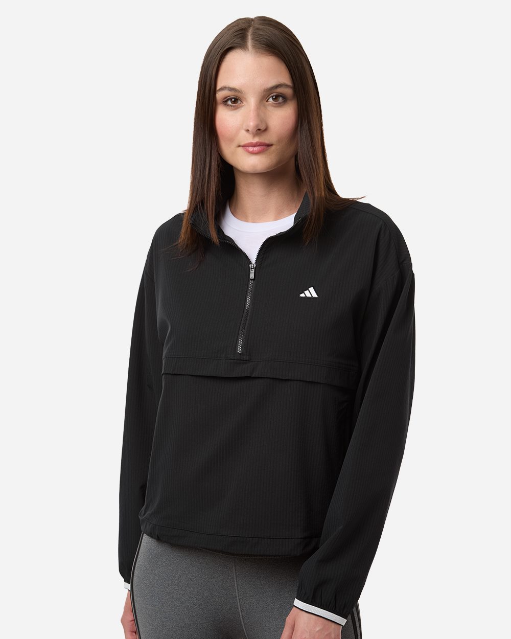 Adidas A1012 Women's Go-To Quarter-Zip Jacket