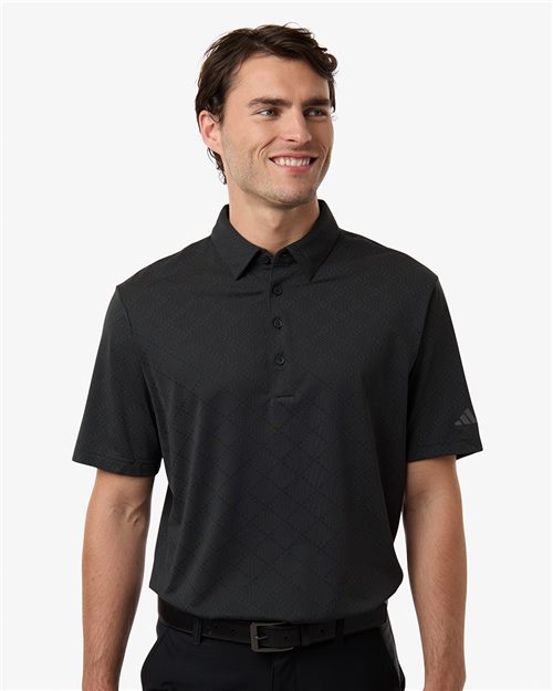 Adidas A2014 Men's Ultimate365 Jacquard Polo - Star Hats & Embroidery