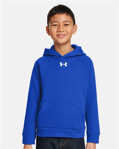 Under Armour 1379792 Youth Rival Fleece Hooded Sweatshirt