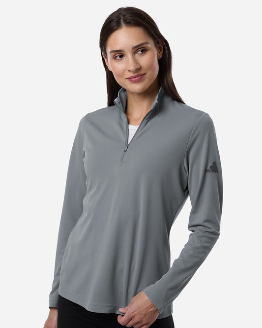 Adidas A400 Women's Lightweight Quarter-Zip Pullover
