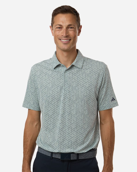 Adidas A2023 Men's Ultimate365 Mesh Tango Print Climacool Polo