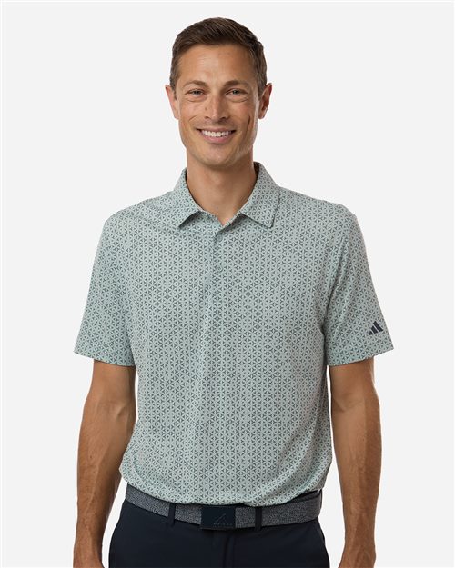Adidas A2023 Men's Ultimate365 Mesh Tango Print Climacool Polo