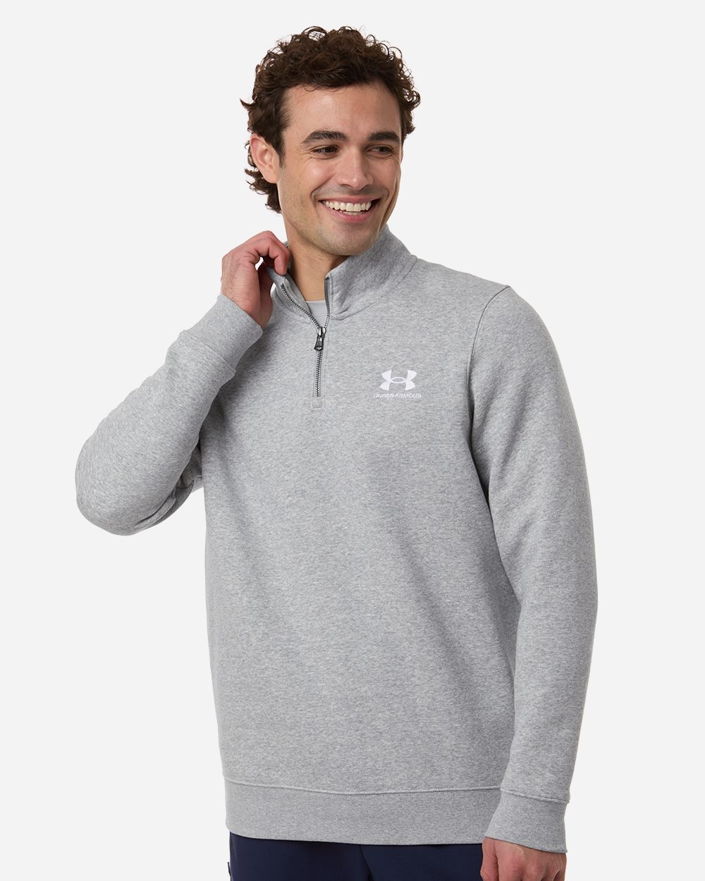 Under Armour 6012710 Men's Icon Fleece Quarter-Zip Pullover