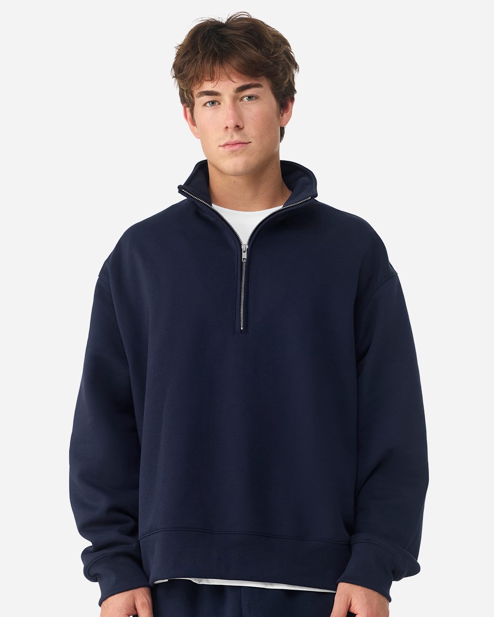 BELLA + CANVAS 4740 Unisex 10 oz Quarter-Zip Pullover Sweatshirt