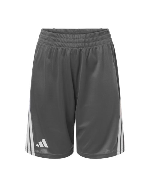 Adidas AT302 Youth 3-Stripes 7" Shorts