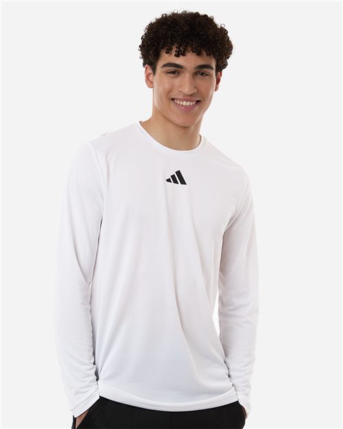 Adidas AT104 Men's Pregame Long Sleeve T-Shirt