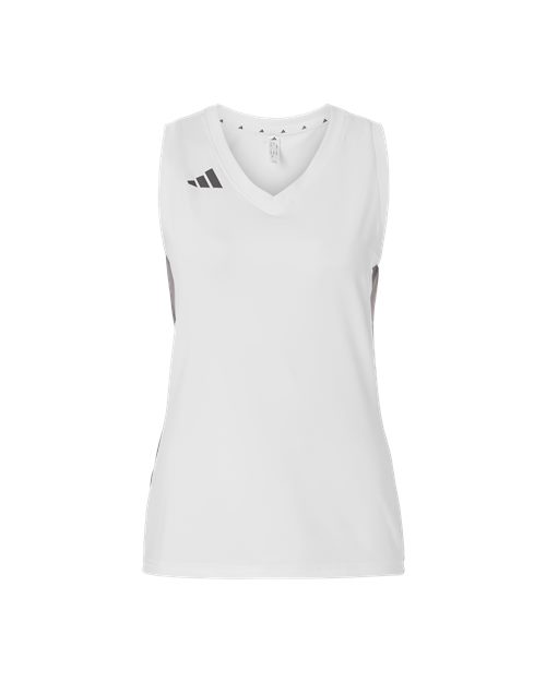 Adidas AT120 Women's Quickset V-Neck Sleeveless Jersey