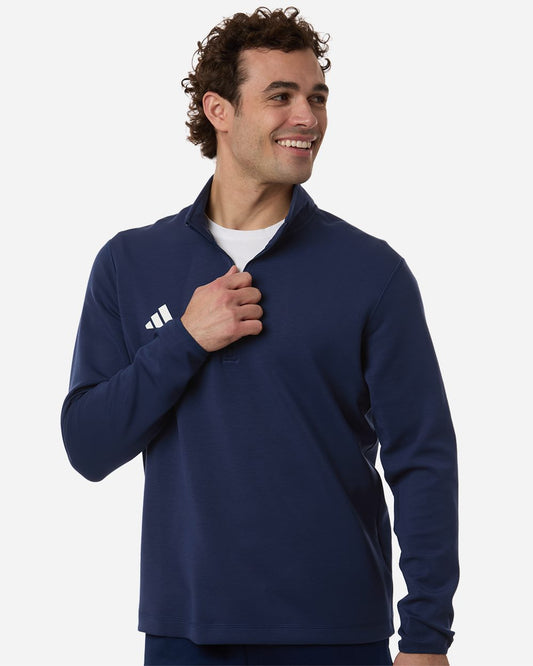 Adidas AT400 Men's 3-Stripes Quarter-Zip Pullover
