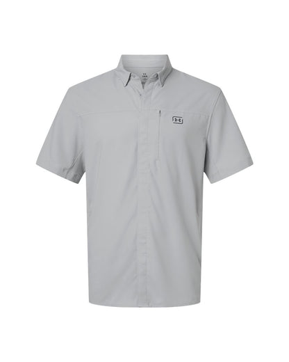 Under Armour 1383571 Men's Fish Pro Hybrid Woven Short Sleeve