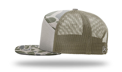 Richardson 168P Printed 7 Panel Trucker Cap