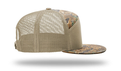 Richardson 168P Printed 7 Panel Trucker Cap