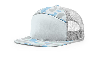 Richardson 168P Printed 7 Panel Trucker Cap