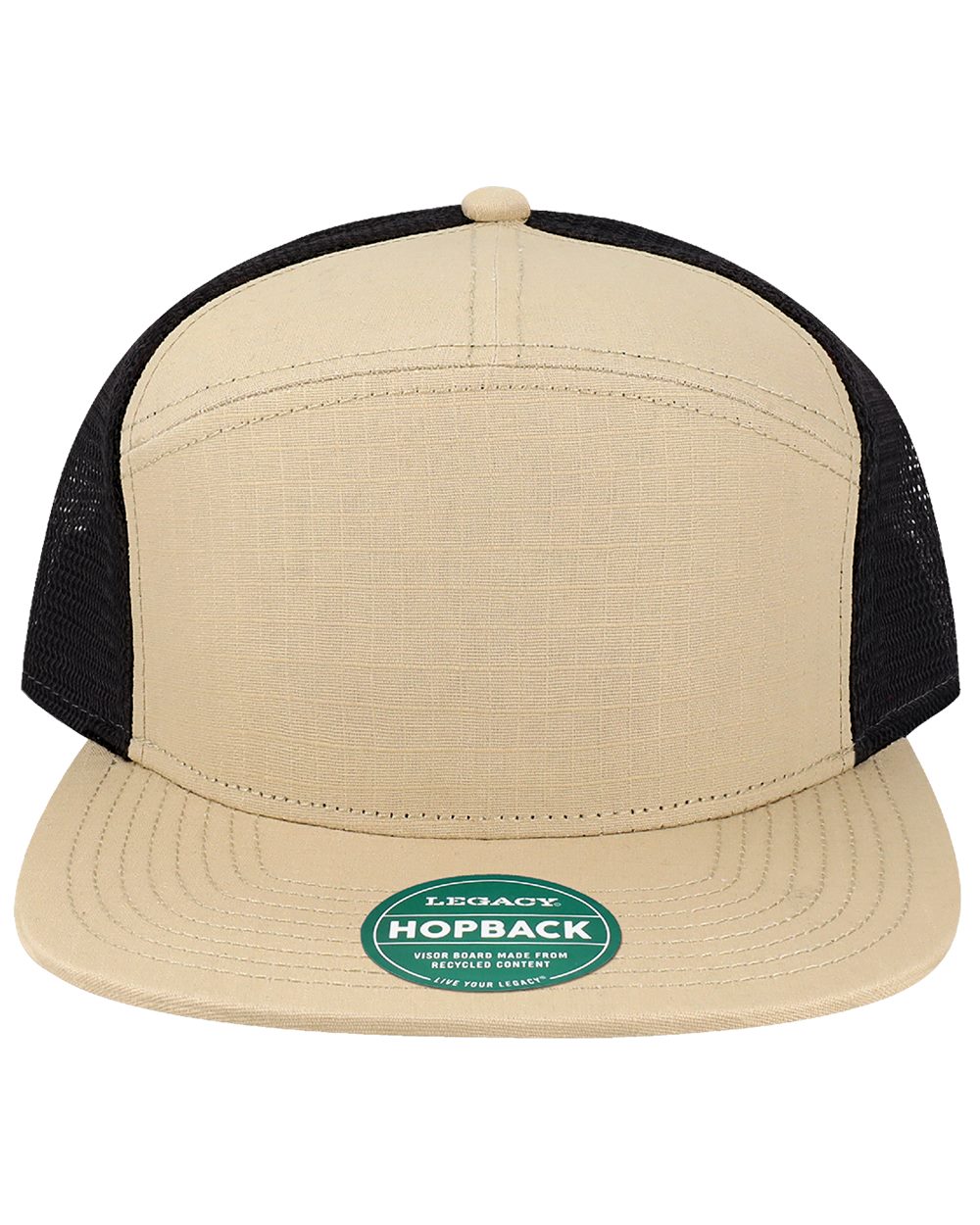 LEGACY H7FB Hopback Seven-Panel Trucker Cap