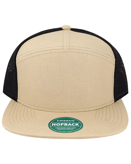 LEGACY H7FB Hopback Seven-Panel Trucker Cap