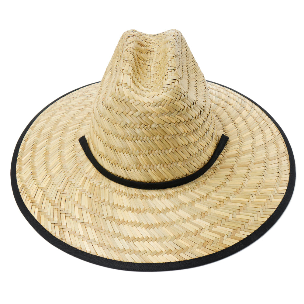 Empire Cove Straw Lifeguard Sun Hats with Cotton Underbrim Coastal Edition