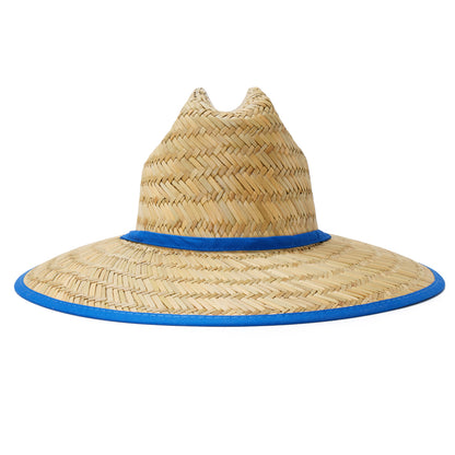 Empire Cove Straw Lifeguard Sun Hats with Cotton Underbrim Coastal Edition