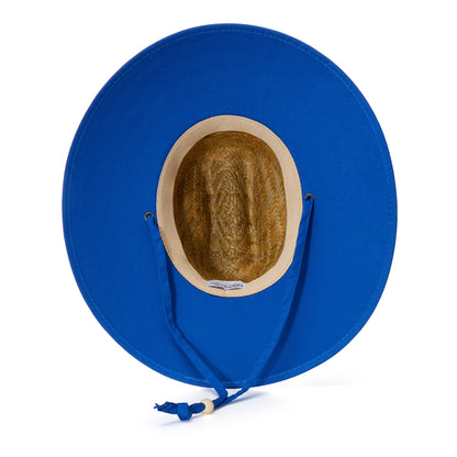 Empire Cove Straw Lifeguard Sun Hats with Cotton Underbrim Coastal Edition