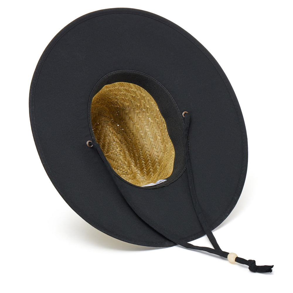 Empire Cove Straw Lifeguard Sun Hats with Cotton Underbrim Coastal Edition