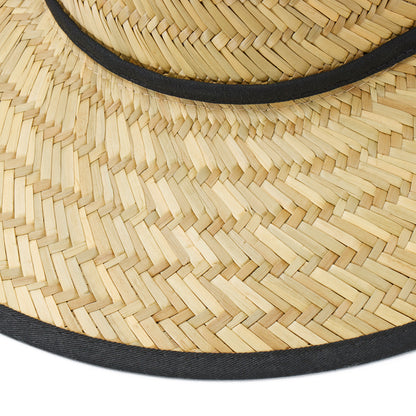 Empire Cove Straw Lifeguard Sun Hats with Cotton Underbrim Coastal Edition