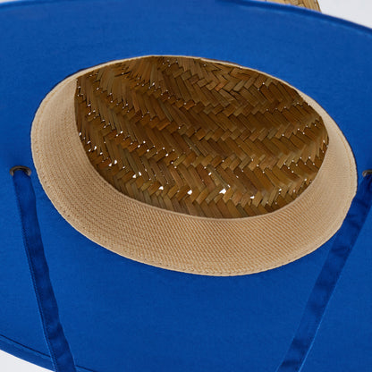 Empire Cove Straw Lifeguard Sun Hats with Cotton Underbrim Coastal Edition