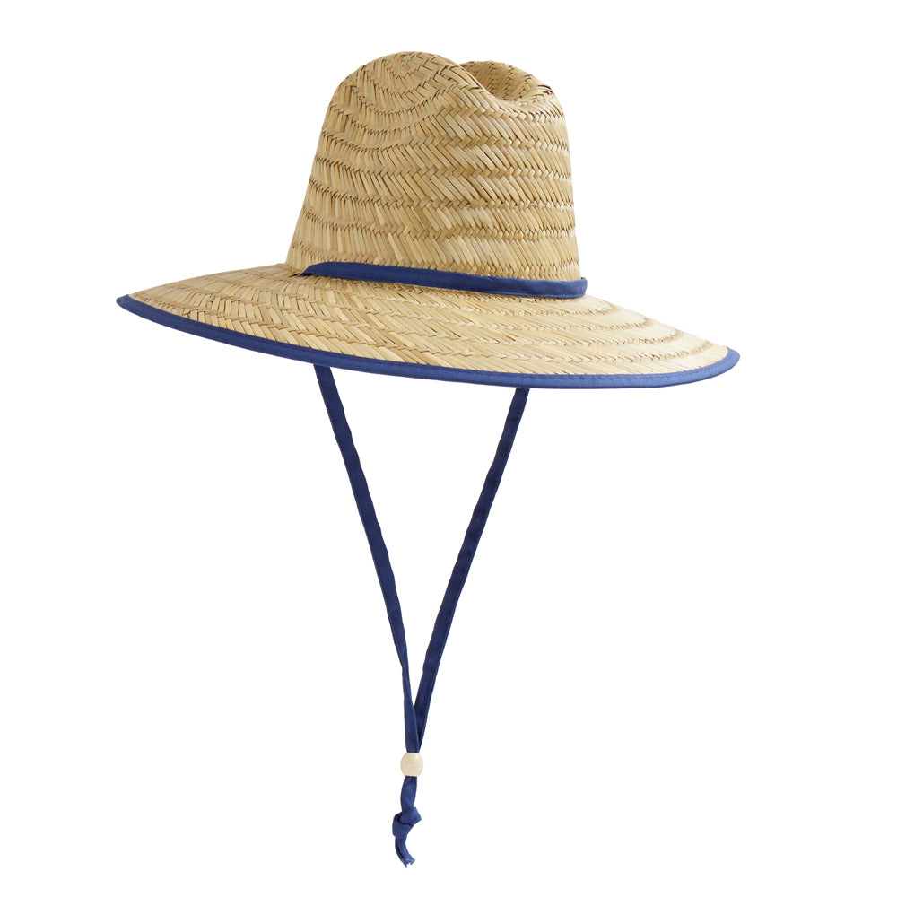 Empire Cove Straw Lifeguard Sun Hats with Cotton Underbrim Coastal Edition