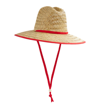 Empire Cove Straw Lifeguard Sun Hats with Cotton Underbrim Coastal Edition