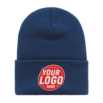 Custom Embroidered Decky 186 - Acrylic Long Beanie, Knit Cap - 186