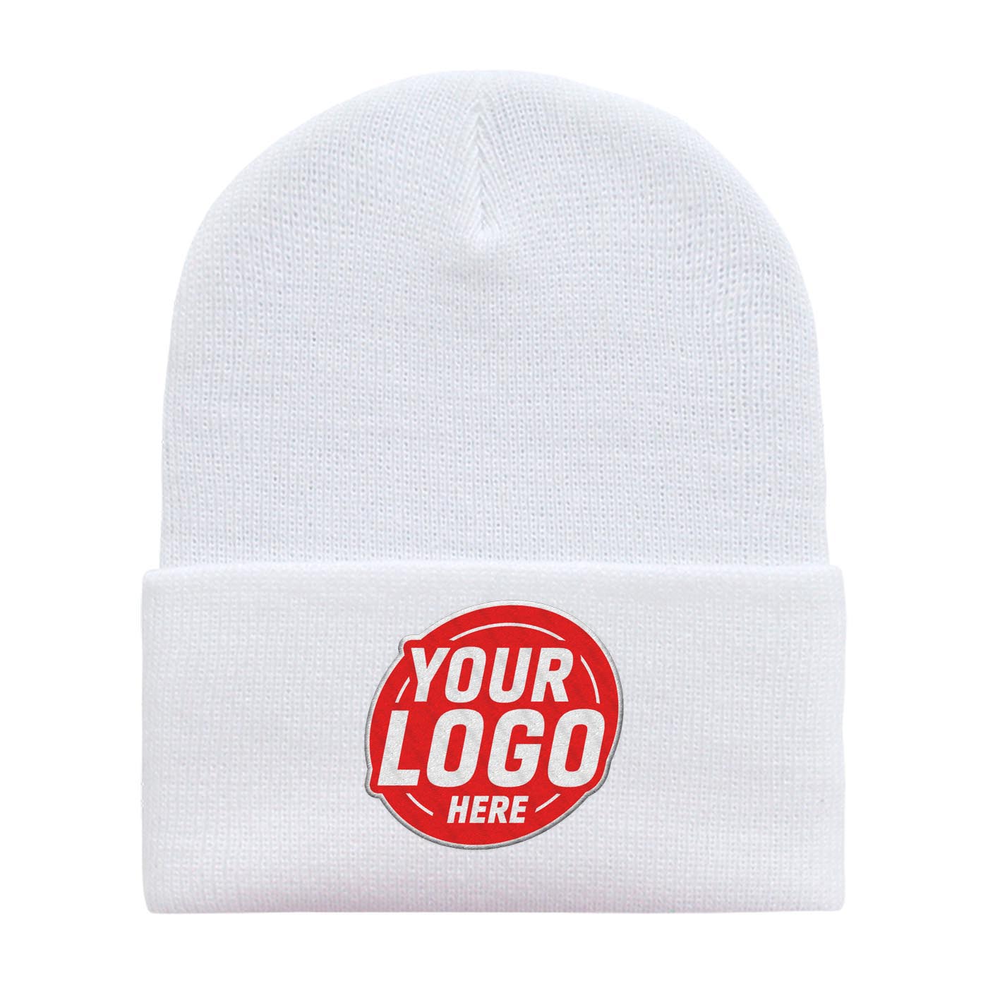 Custom Embroidered Decky 186 - Acrylic Long Beanie, Knit Cap - 186