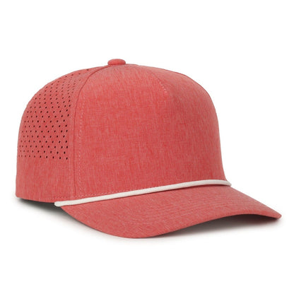 Outdoor Cap OC551PF Perforated Performance 5-Panel Hat with Cord