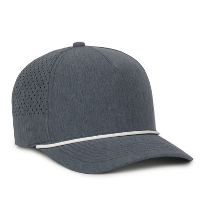 Outdoor Cap OC551PF Perforated Performance 5-Panel Hat with Cord