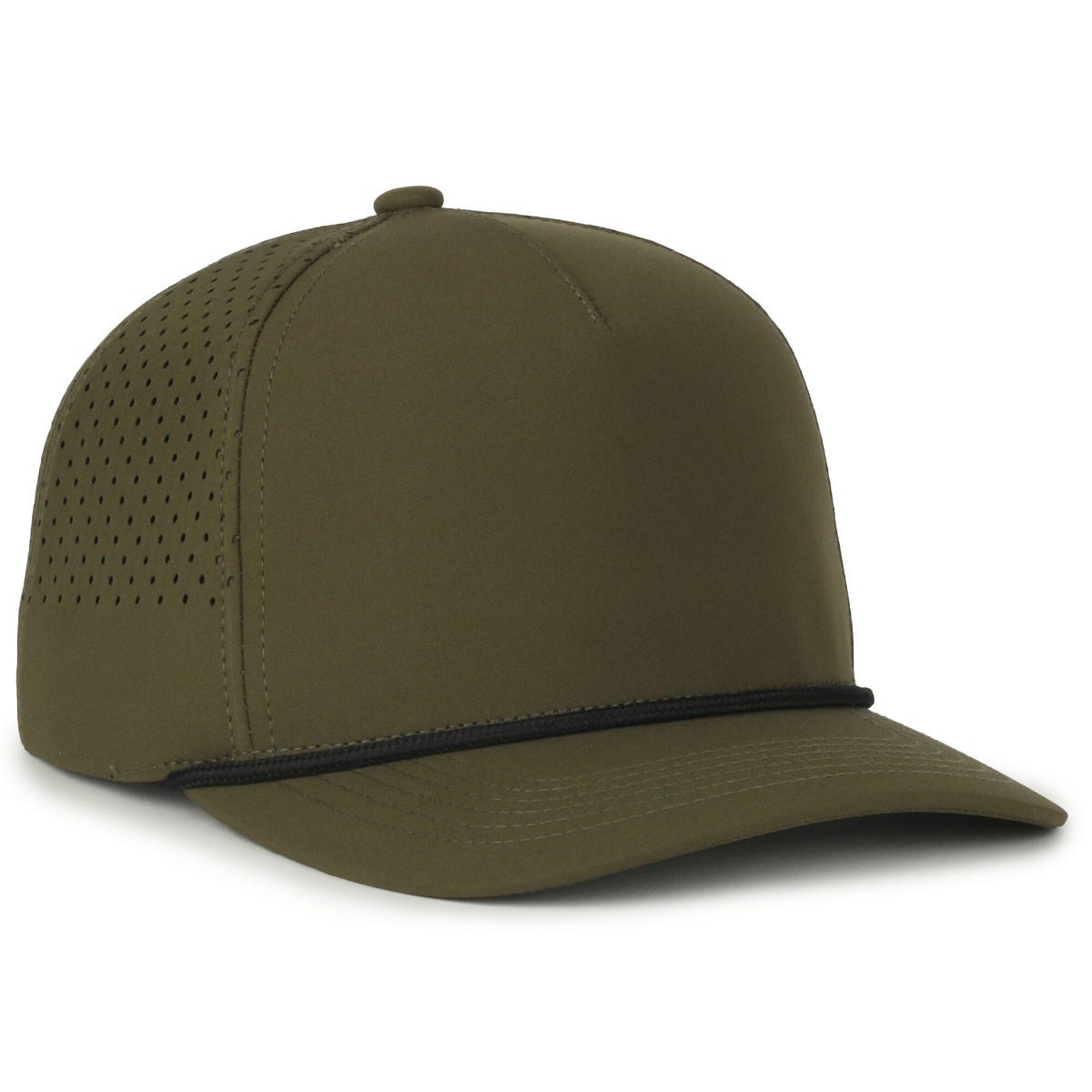 Outdoor Cap OC551PF Perforated Performance 5-Panel Hat with Cord