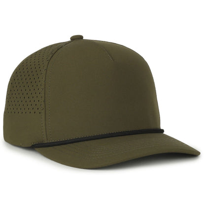 Outdoor Cap OC551PF Perforated Performance 5-Panel Hat with Cord
