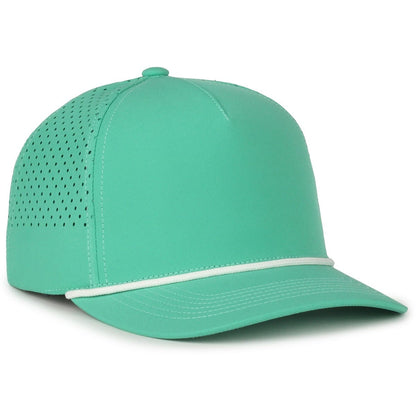 Outdoor Cap OC551PF Perforated Performance 5-Panel Hat with Cord